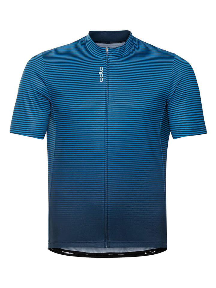 Odlo Koszulka kolarska "Essential" w kolorze niebieskim rozmiar: XL