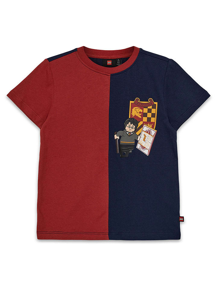 LEGO Koszulka w kolorze czerwono-granatowym rozmiar: 116