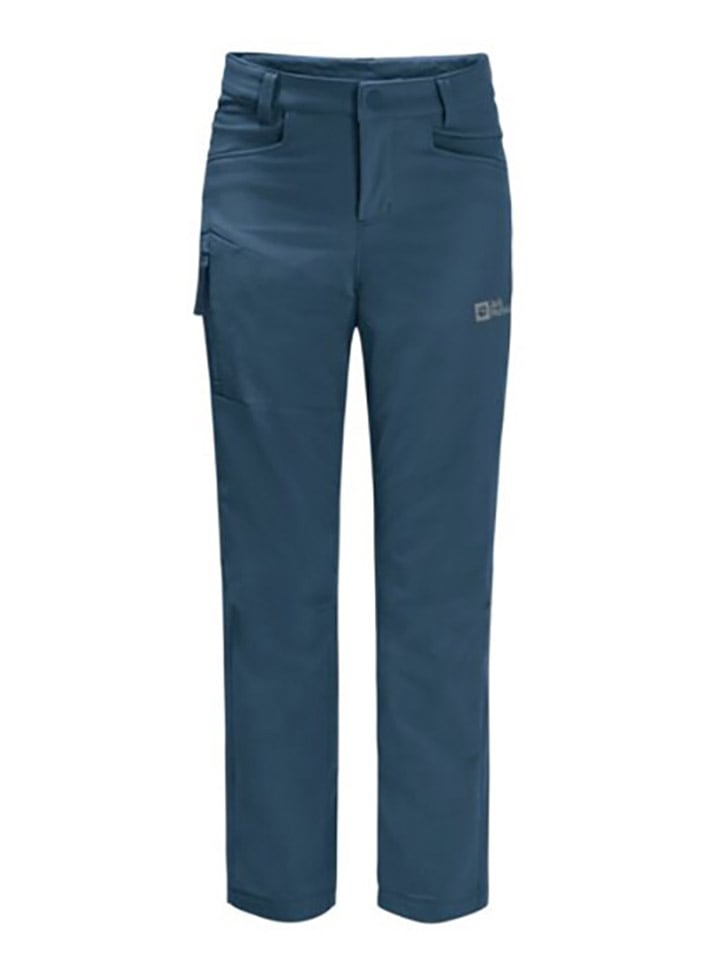 Jack Wolfskin Spodnie funkcyjne "Activate" w kolorze niebieskim rozmiar: 152