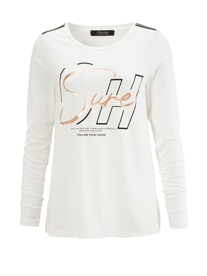 Koszulka w kolorze kremowym