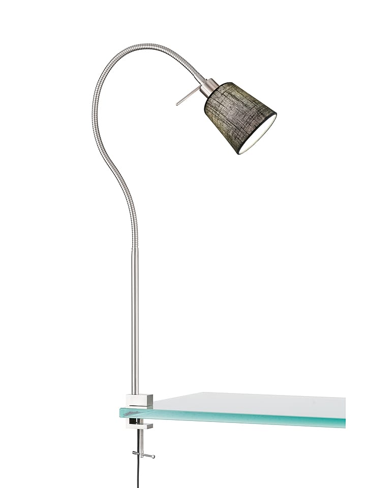 FISCHER & HONSEL Lampa w kolorze srebrno-czarnym z klipsem - 11 x 60 cm rozmiar: onesize