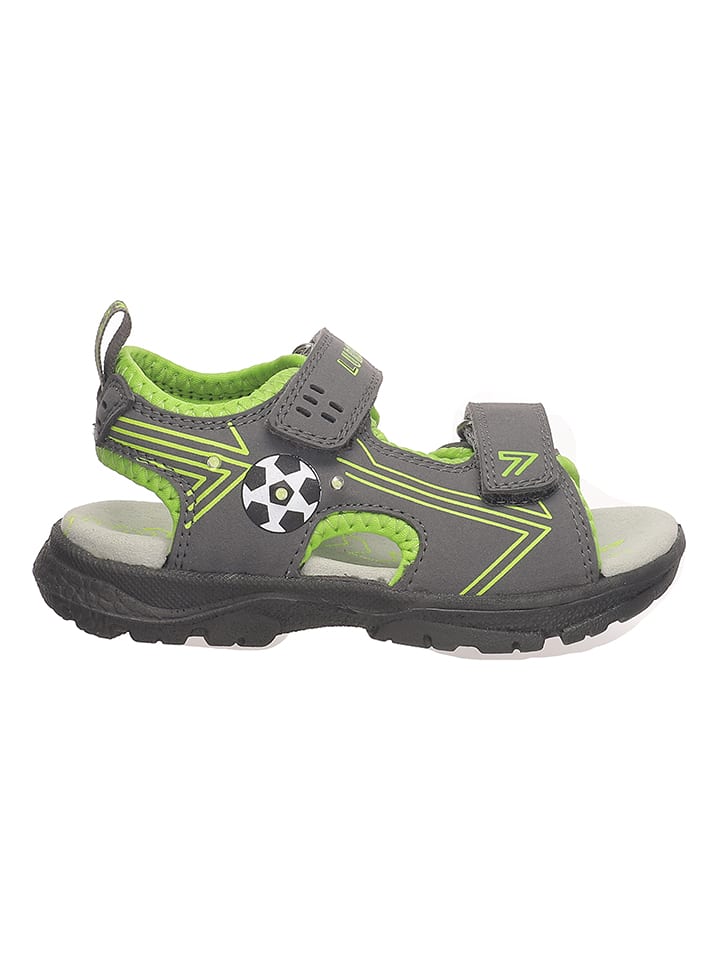 Lurchi Sandały "Kian" w kolorze szaro-zielonym rozmiar: 27