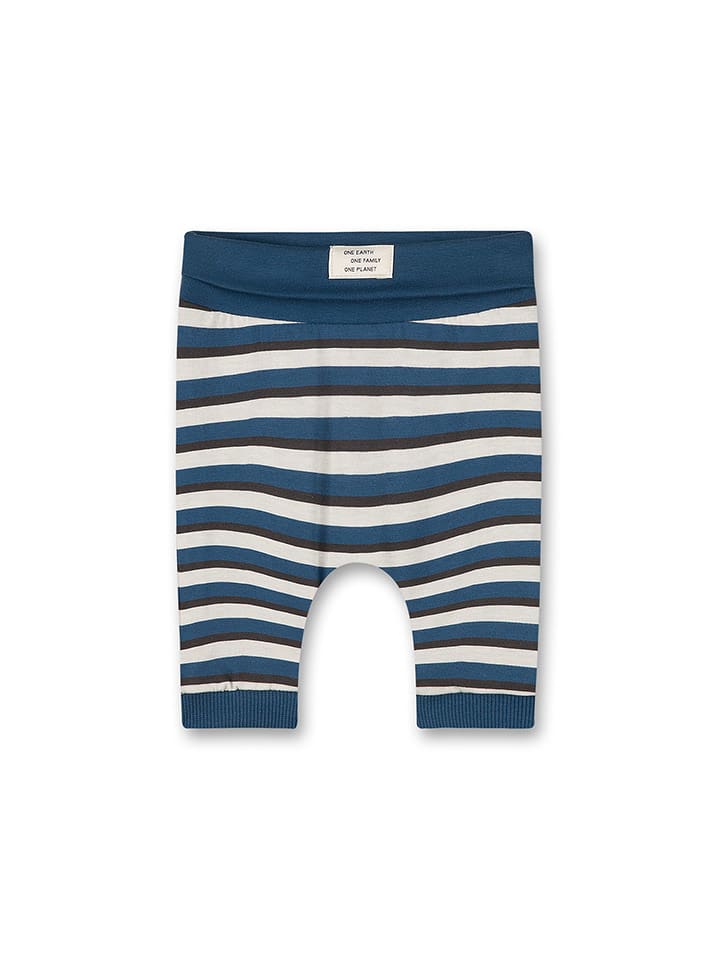 Sanetta Kidswear Legginsy w kolorze granatowo-białym rozmiar: 80