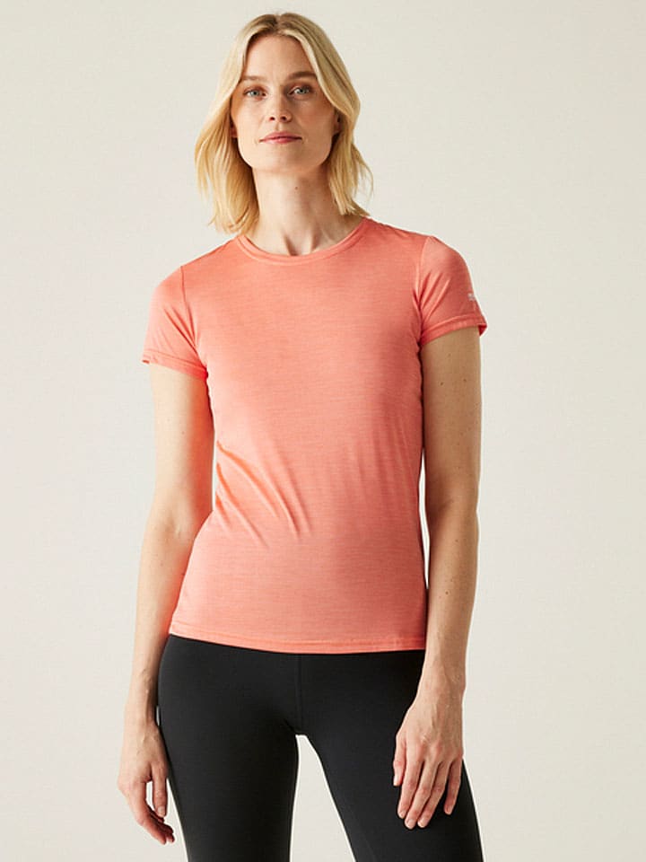 Regatta Koszulka funkcyjna "Fingal Edition" w kolorze pomarańczowym rozmiar: 40