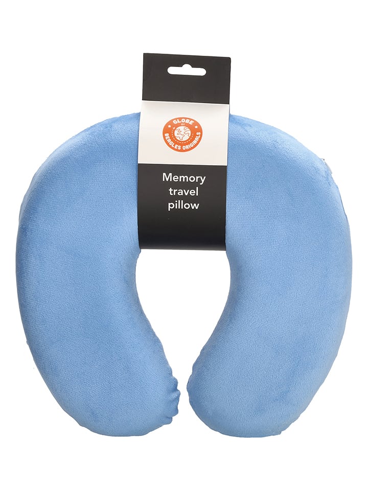 Beagles Poduszka podróżna w kolorze błękitnym rozmiar: onesize