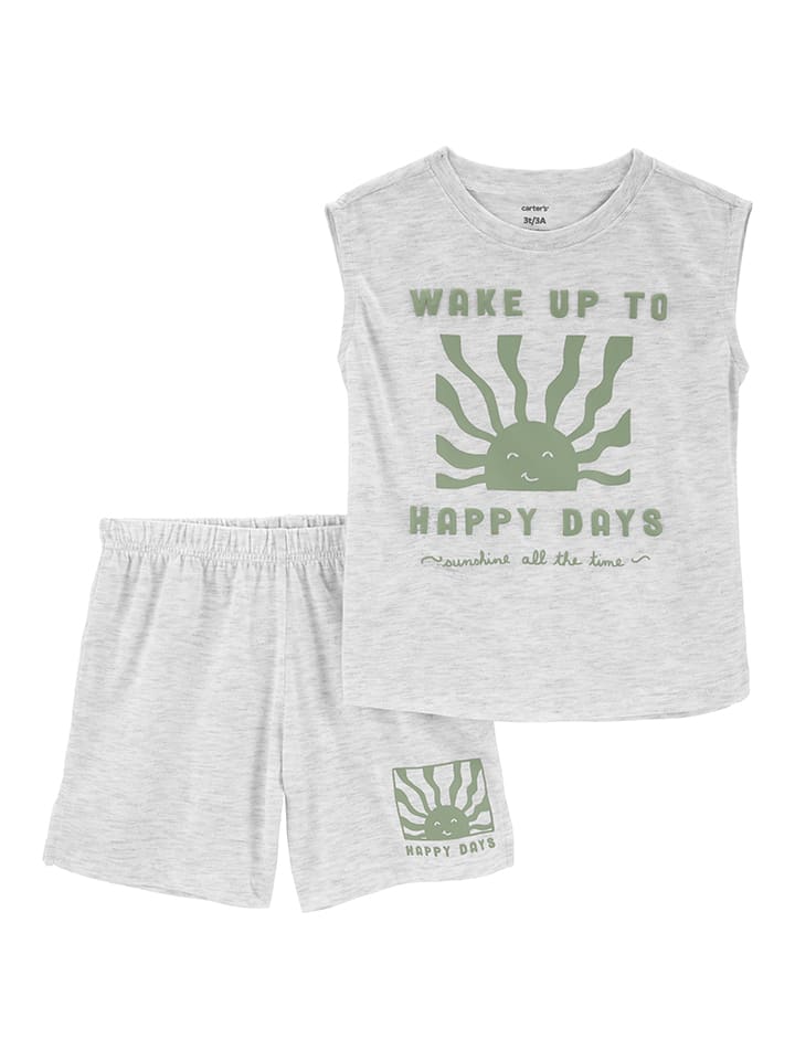 carter's Piżama w kolorze szarym rozmiar: 104