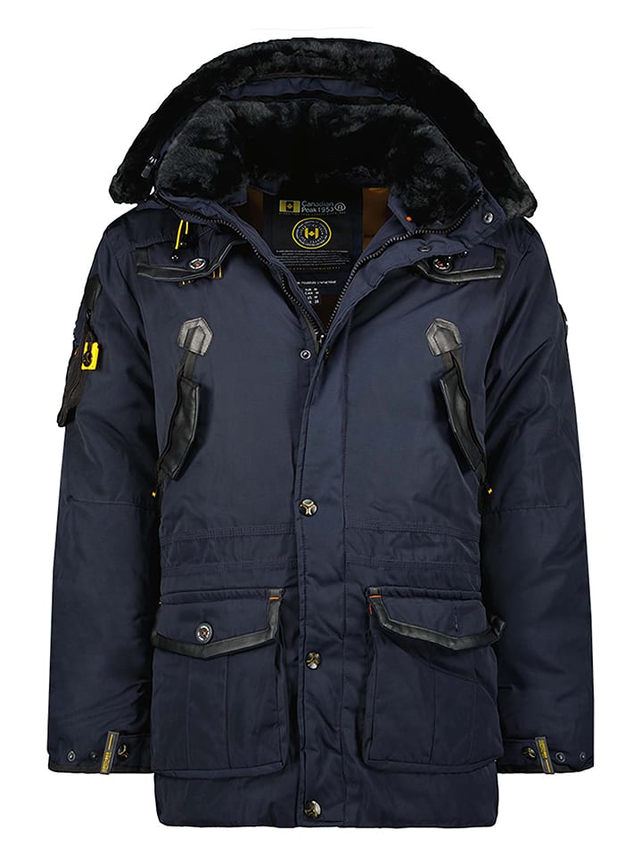 Canadian Peak Parka "Acor" w kolorze granatowym rozmiar: L