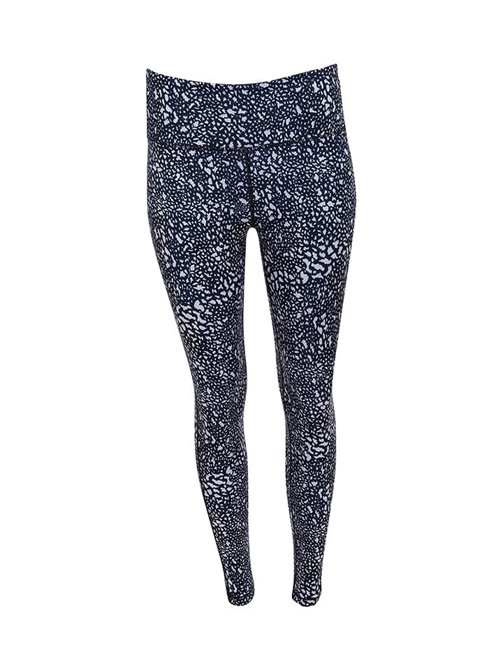 Legginsy funkcyjne "Influential Tight" w kolorze czarno-białym