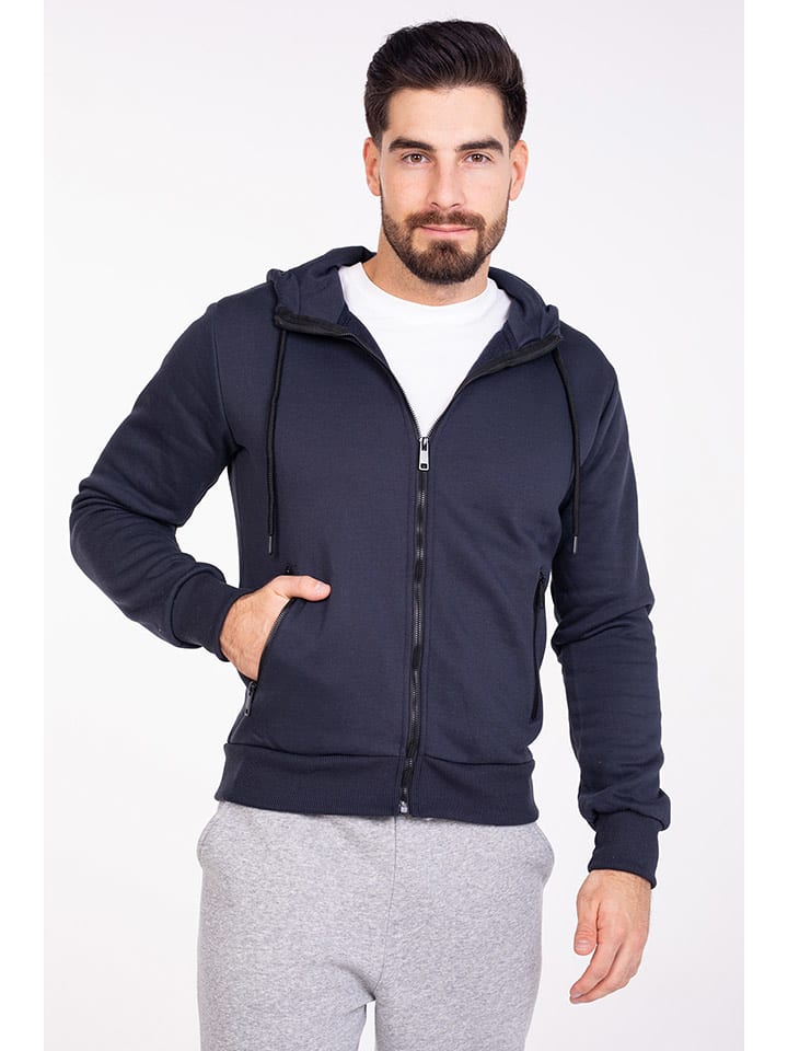 Spaio Bluza "Multi Active" w kolorze granatowym rozmiar: M