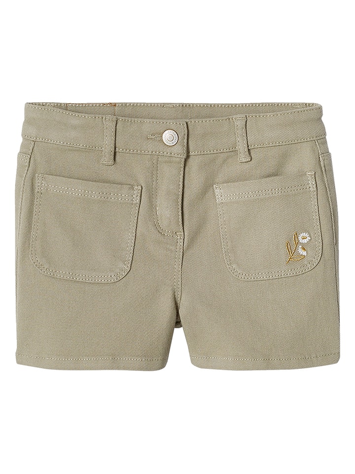 vertbaudet Szorty w kolorze khaki rozmiar: 134
