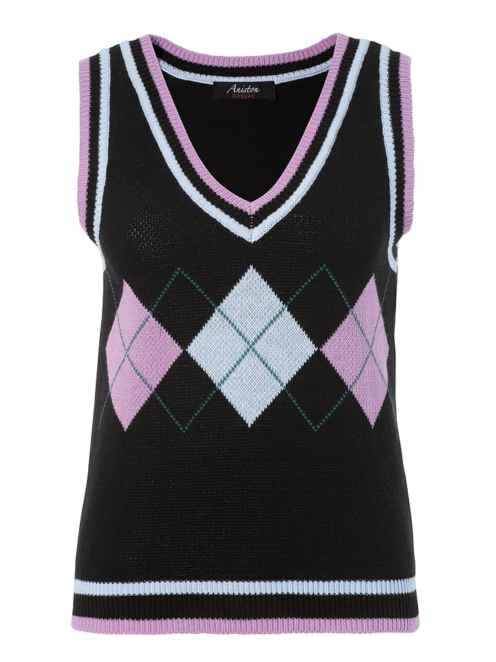 Bezrękawnik w kolorze czarnym