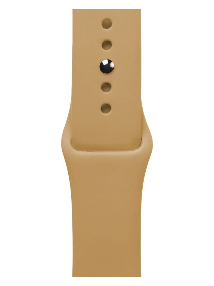 BERRIEPIE Wymienny pasek w kolorze jasnobrązowym do Apple Watch 42/ 44/ 45/ 49 mm rozmiar: S/M