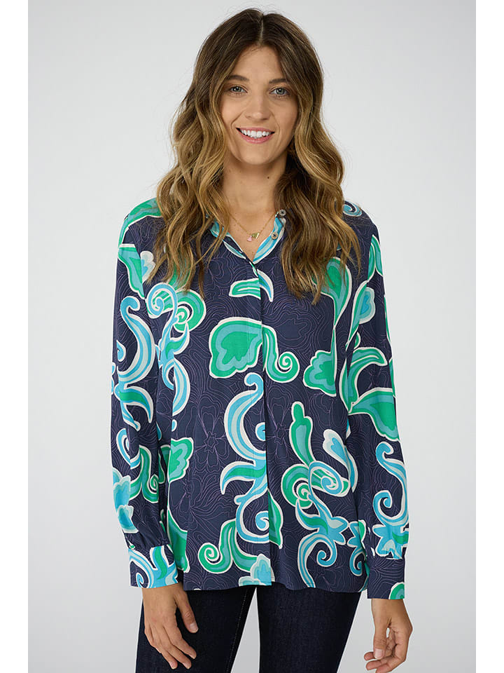 LIEBLINGSSTÜCK Bluzka w kolorze granatowym rozmiar: 42