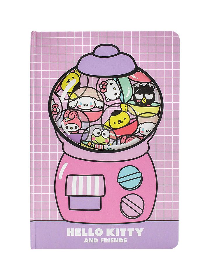 Hello Kitty Notatnik "Sanrio Hello Kitty" w kolorze jasnoróżowym rozmiar: onesize