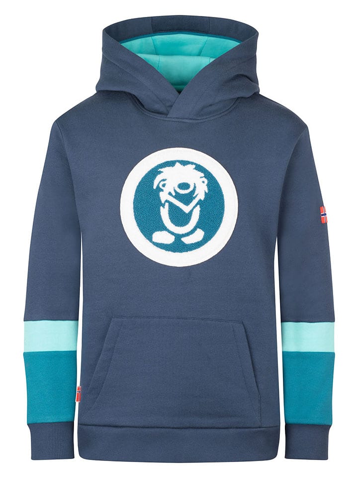 Trollkids Bluza "Troll XT" w kolorze granatowym rozmiar: 140