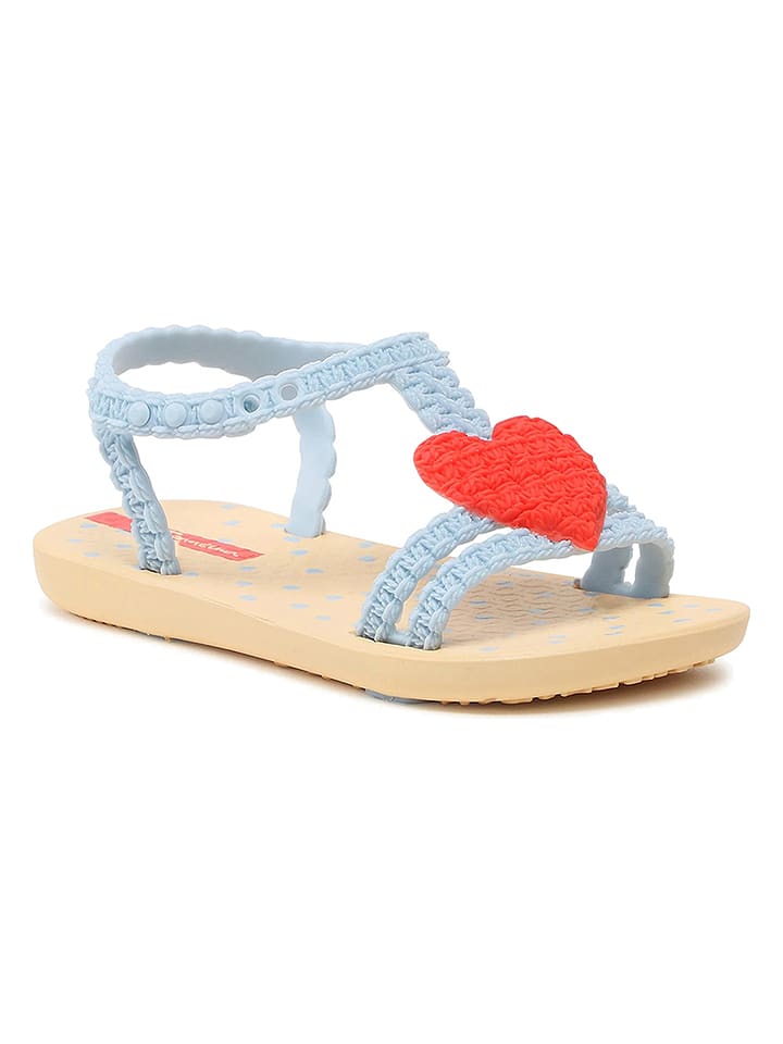 Ipanema Sandały w kolorze błękitno-beżowym rozmiar: 22/23