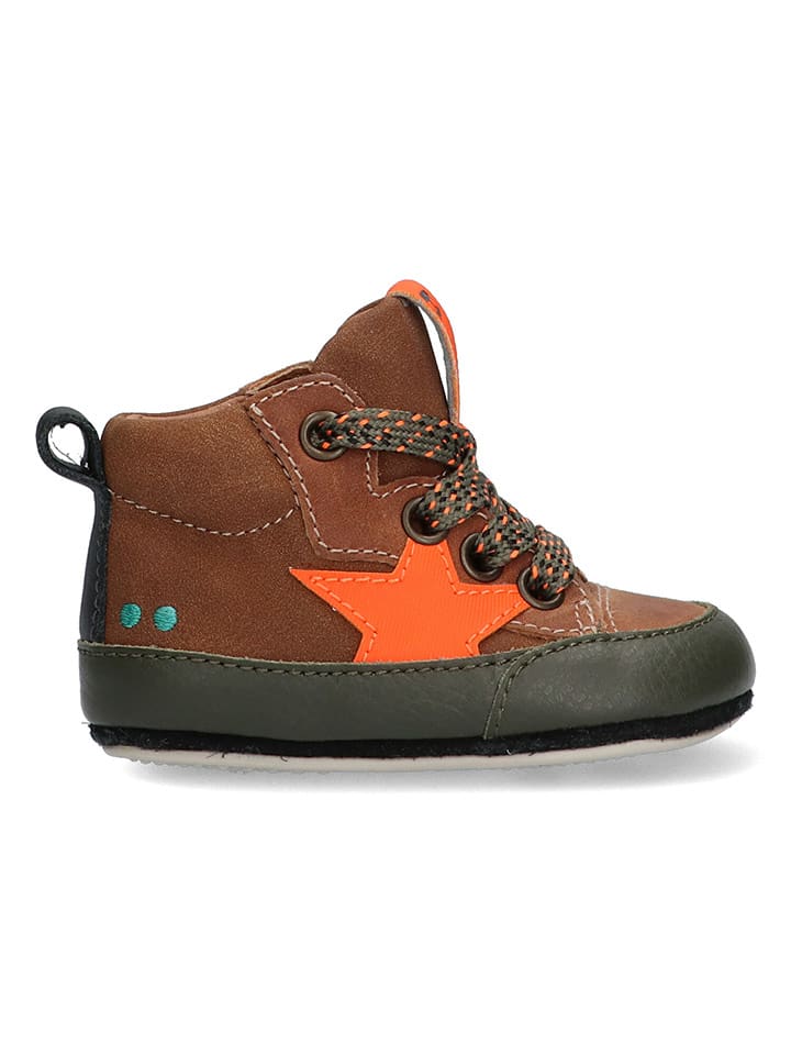 BunniesJR Skórzane sneakersy w kolorze jasnobrązowym rozmiar: 21