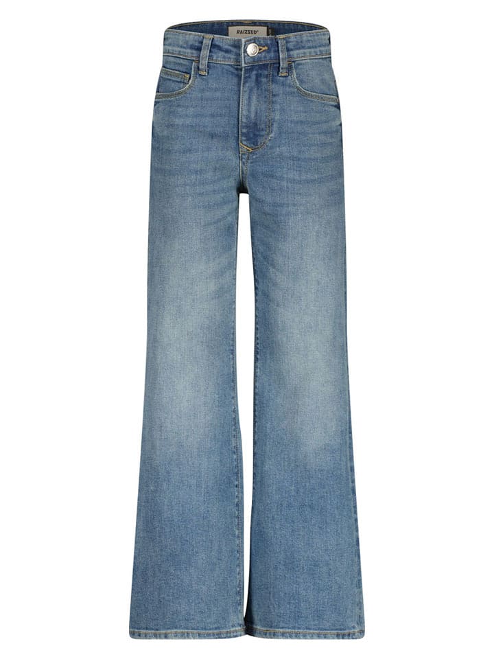 RAIZZED® Dżinsy "Cheyenne" - Wide leg - w kolorze niebieskim rozmiar: 152