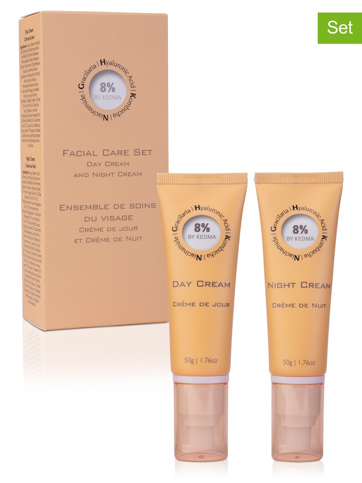 KEDMA 2-częściowy zestaw "8% By Kedma" - po 50 ml rozmiar: onesize