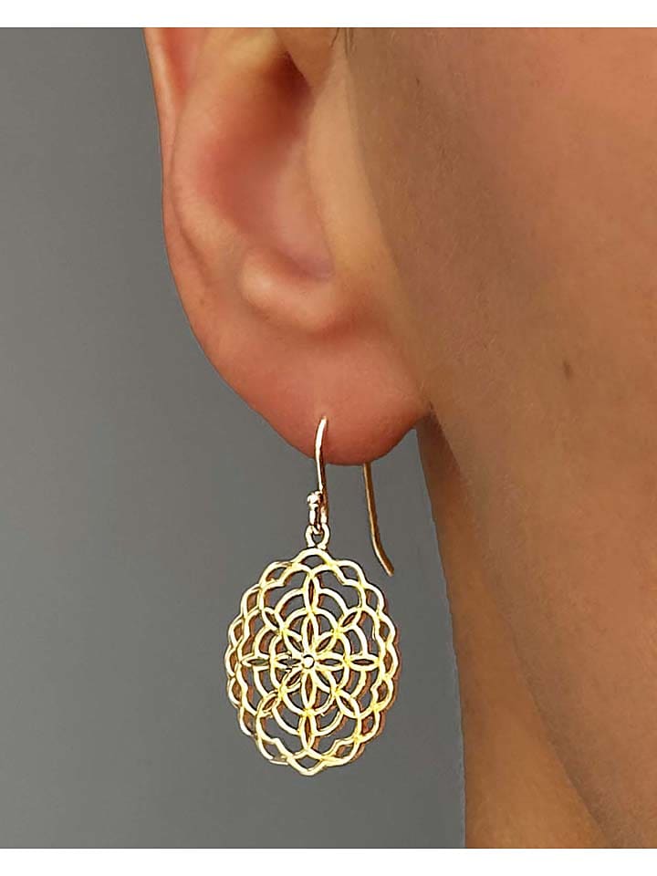 DI GIORGIO Pozłacane kolczyki rozmiar: onesize