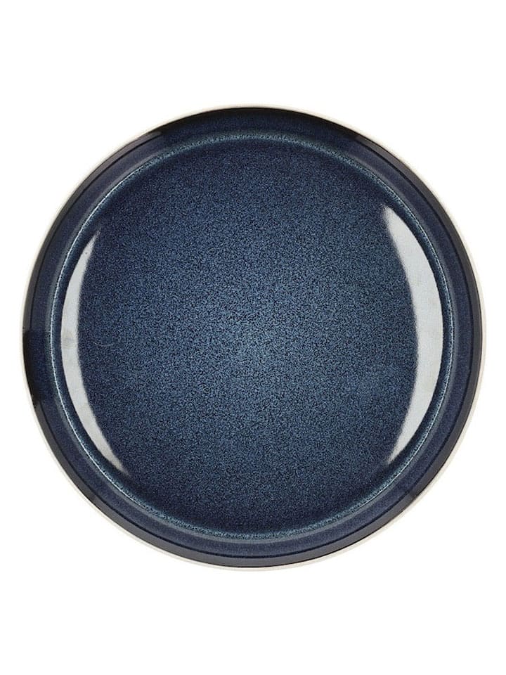 Bitz Talerz obiadowy "Gastro" w kolorze biało-granatowym - Ø 27 cm rozmiar: onesize