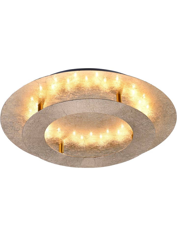 Paul Neuhaus Lampa sufitowa LED w kolorze złotym - Ø 40 cm rozmiar: onesize