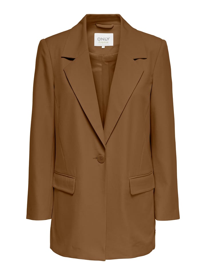 Blezer "Violet" w kolorze jasnobrązowym