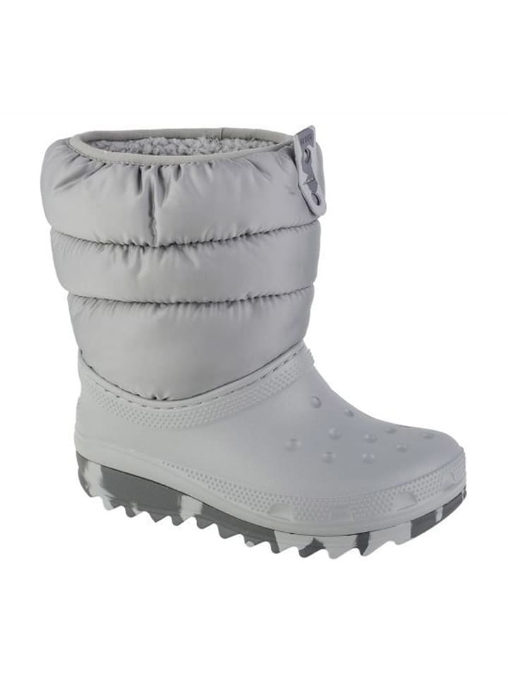 Crocs Kozaki "Classic Neo Puff" w kolorze szarym rozmiar: 38/39