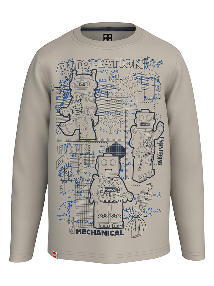 LEGO Koszulka "M12010393" w kolorze szarym rozmiar: 140