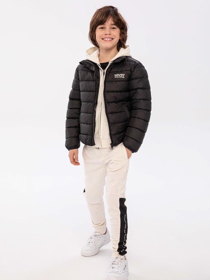 Minoti Kurtka pikowana w kolorze czarnym rozmiar: 116/122