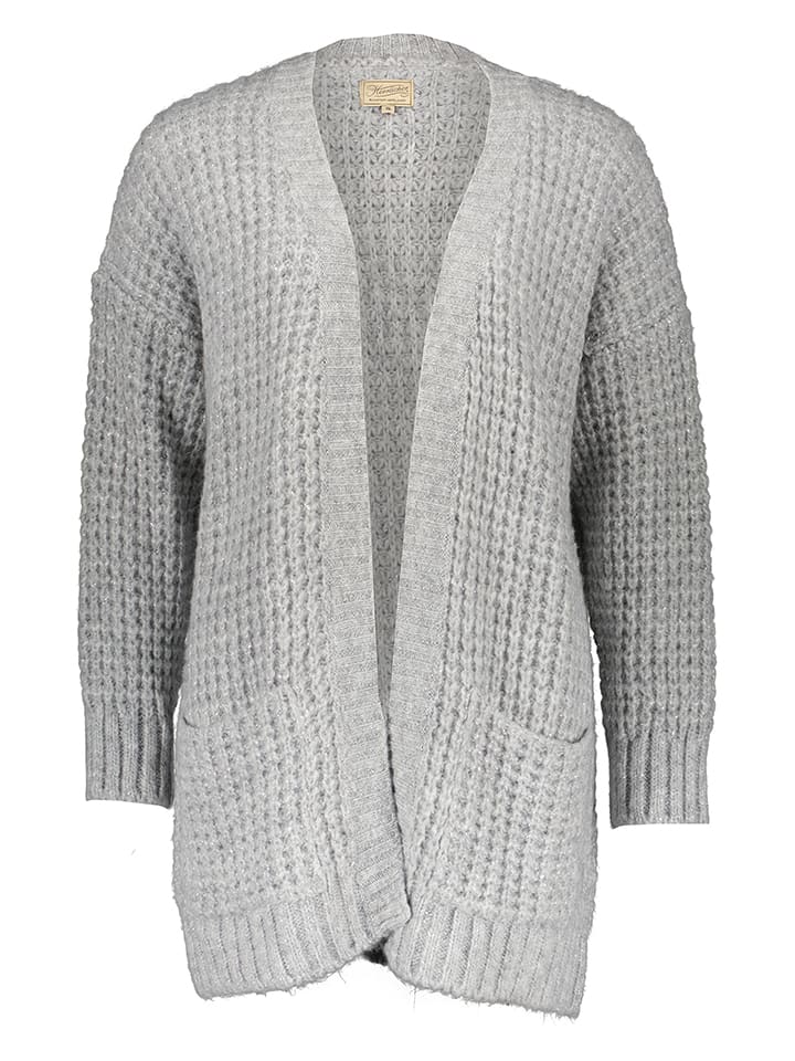 Herrlicher Kardigan w kolorze szarym rozmiar: L