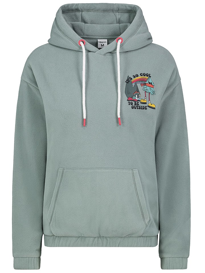 Sublevel Bluza polarowa w kolorze zielonym rozmiar: XL