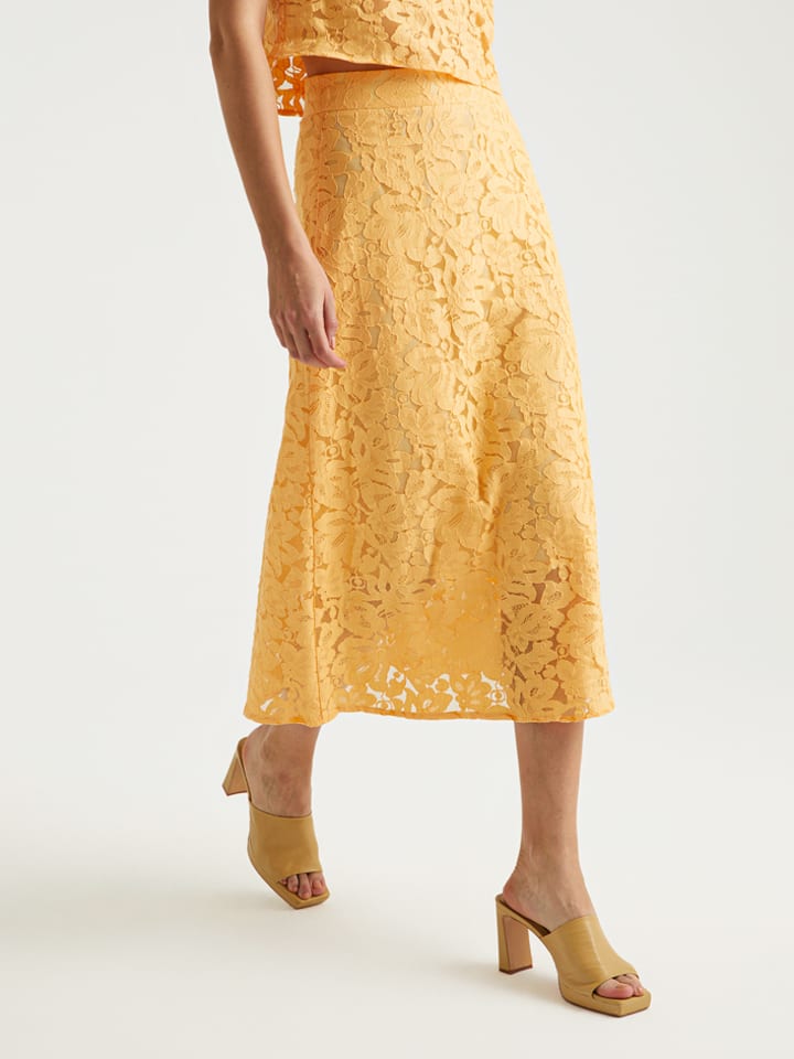 BGN Spódnica w kolorze żółtym rozmiar: 34