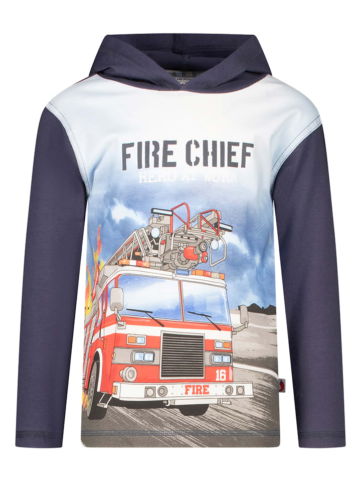 Salt and Pepper Bluza w kolorze granatowym rozmiar: 128/134