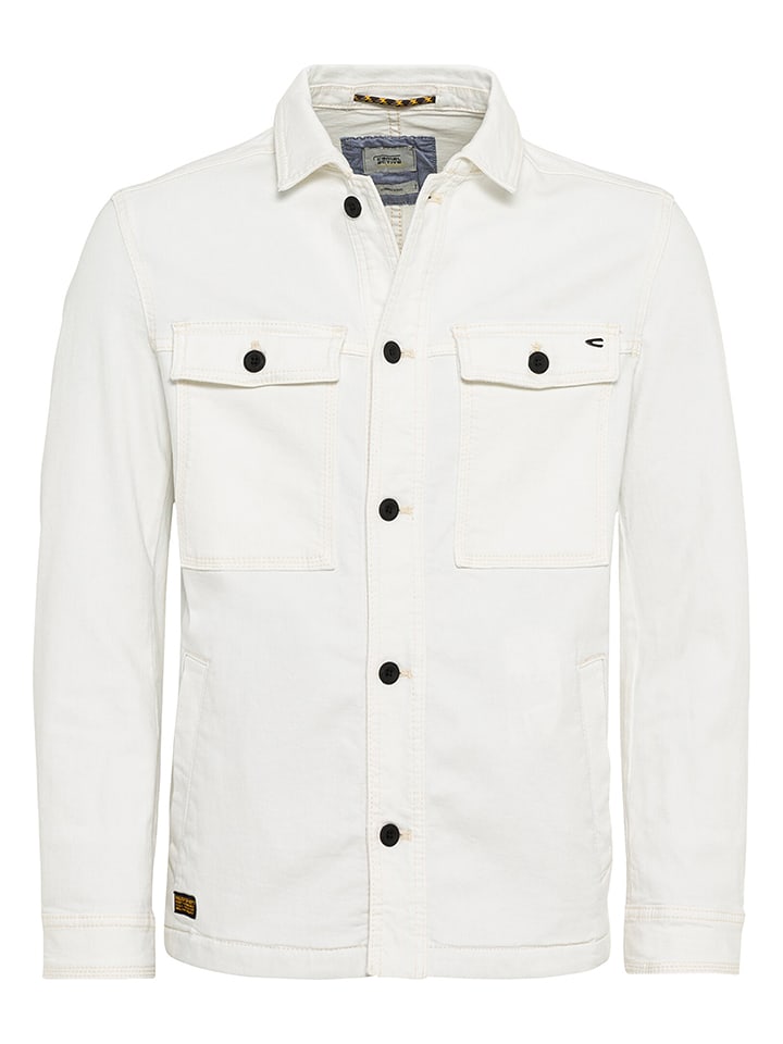 Camel Active Kurtka koszulowa w kolorze białym rozmiar: 52