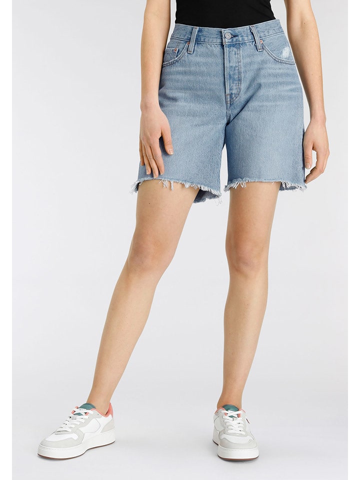 Levi´s Szorty dżinsowe "501 90s" w kolorze niebieskim rozmiar: W26