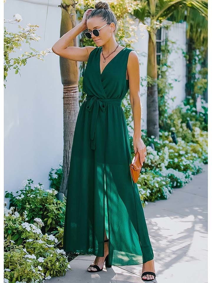 Tina Sukienka w kolorze zielonym rozmiar: XL