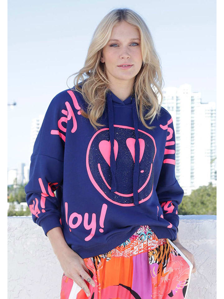 miss goodlife Bluza w kolorze granatowym rozmiar: L