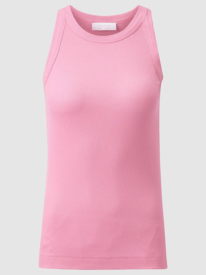 Rich & Royal Top w kolorze jasnoróżowym rozmiar: XS