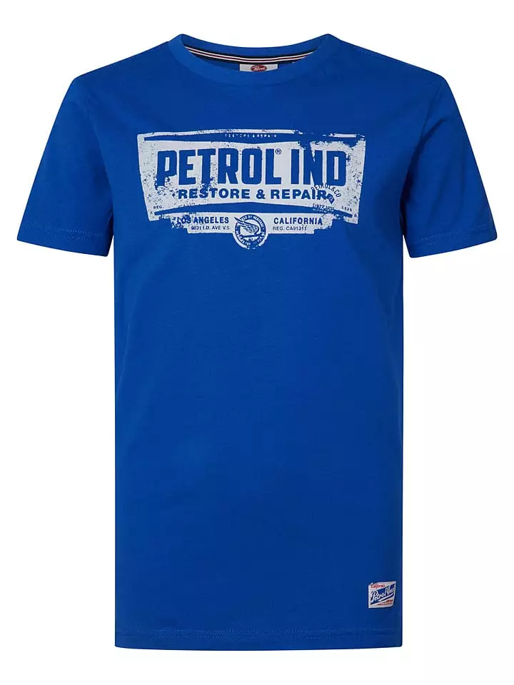 Petrol Koszulka w kolorze niebieskim rozmiar: 128