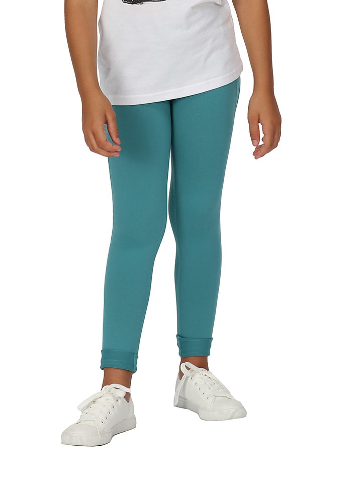 Regatta Legginsy funkcyjne "Atkin II" w kolorze turkusowym rozmiar: 128