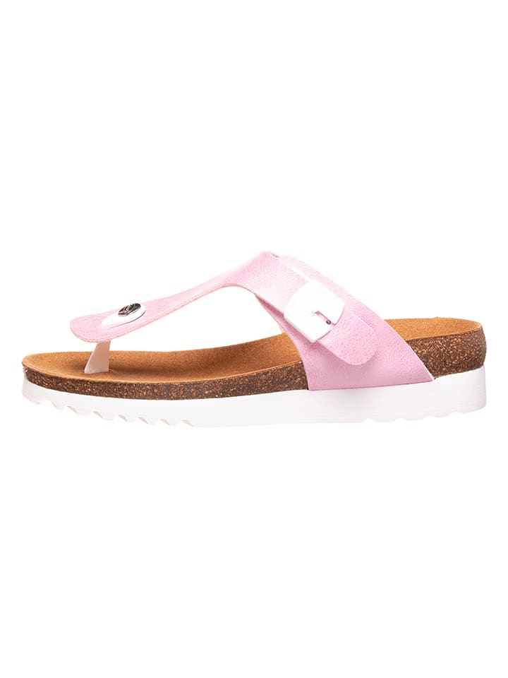 Japonki "Boa Vista Up" w kolorze jasnoróżowym