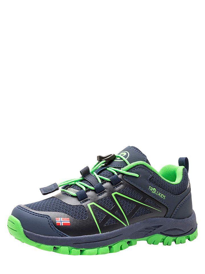 Trollkids Buty trekkingowe "Sandefjord Hiker Low" w kolorze granatowym rozmiar: 29