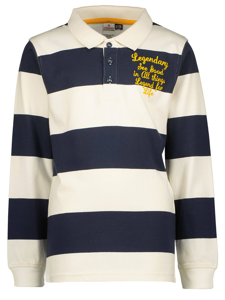 Vingino Koszulka "Lex" w kolorze granatowym rozmiar: 140