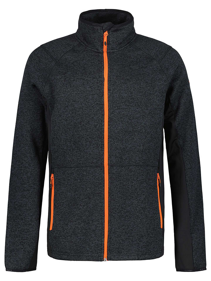 Icepeak Kurtka polarowa "Bode" w kolorze czarnym rozmiar: XXL