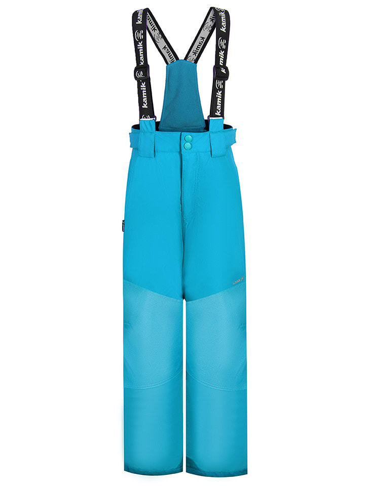 Kamik Spodnie narciarskie "Bella" w kolorze turkusowym rozmiar: 128