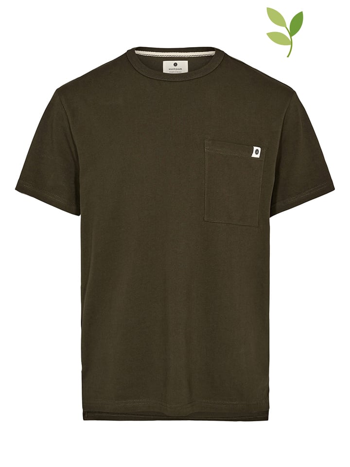 Anerkjendt Koszulka "Rune" w kolorze khaki rozmiar: S