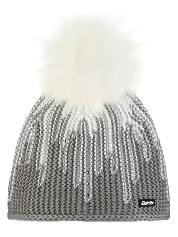 Czapka "Colby Lux Crystal" w kolorze szaro-białym