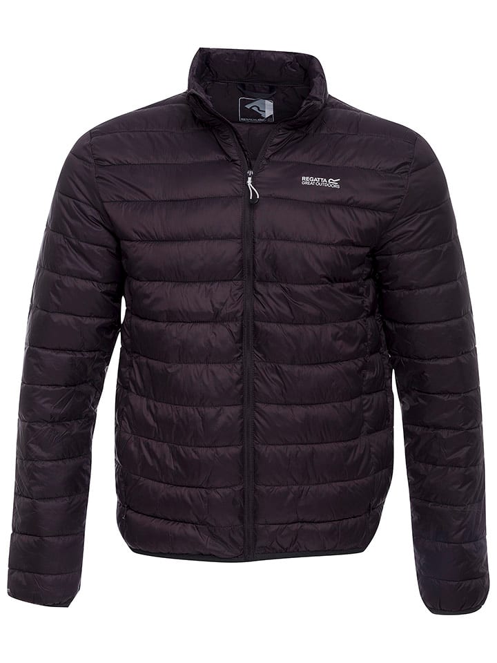 Kurtka pikowana w kolorze czarnym