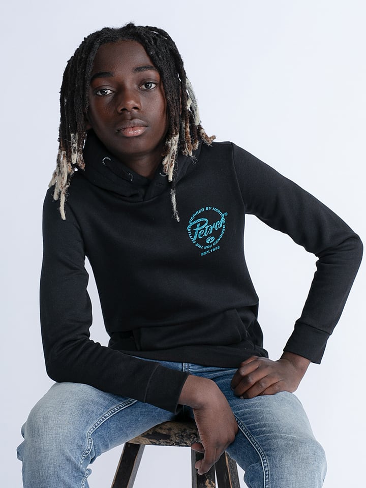 Petrol Bluza w kolorze czarnym rozmiar: 128